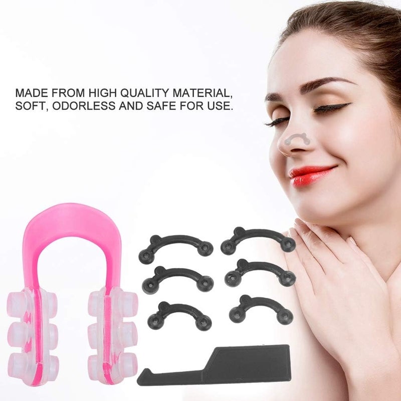 woobles Nose Up Lifting Clip, Safety Silicone Shaper Nose Clip for Lifting Straightening Nose Bridge Straightener Corrector Slimming Device - Image 3